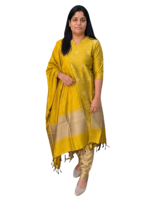 Raw silk
